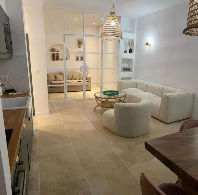 Appartement Chic Et Boheme A Endoume, A Deux Pas Du Vieux-Port à Marseille Extérieur photo